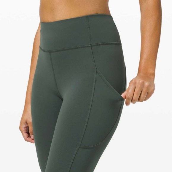 SOLD  Lululemon Invigorate HR Crop 23", Sz 6, SKSR - Picture 3 of 8